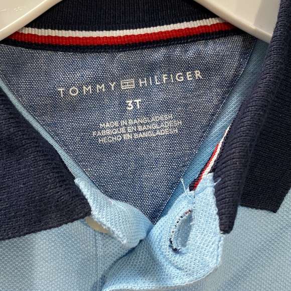 Tommy Hilfiger 2 piece set NWT!, size 3T, khaki shorts and polo shirt - Picture 3 of 14